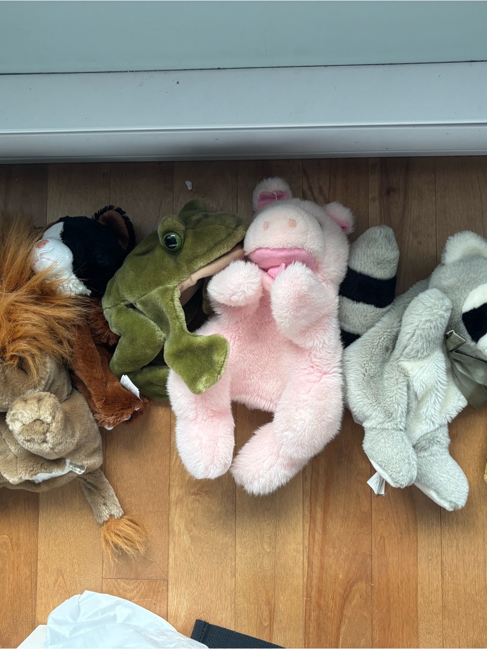 7 animal puppets